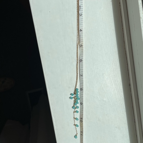 Gold & Turquoise Necklace - Picture 4 of 5